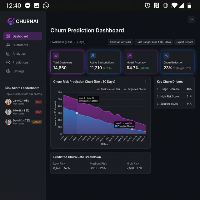 Customer Churn Predictor preview